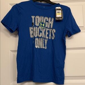 Under Armour Royal Blue Tee with Bold Graphic